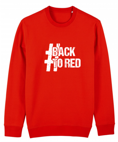 BACK TO RED Kollektion, Sweatshirt in rot