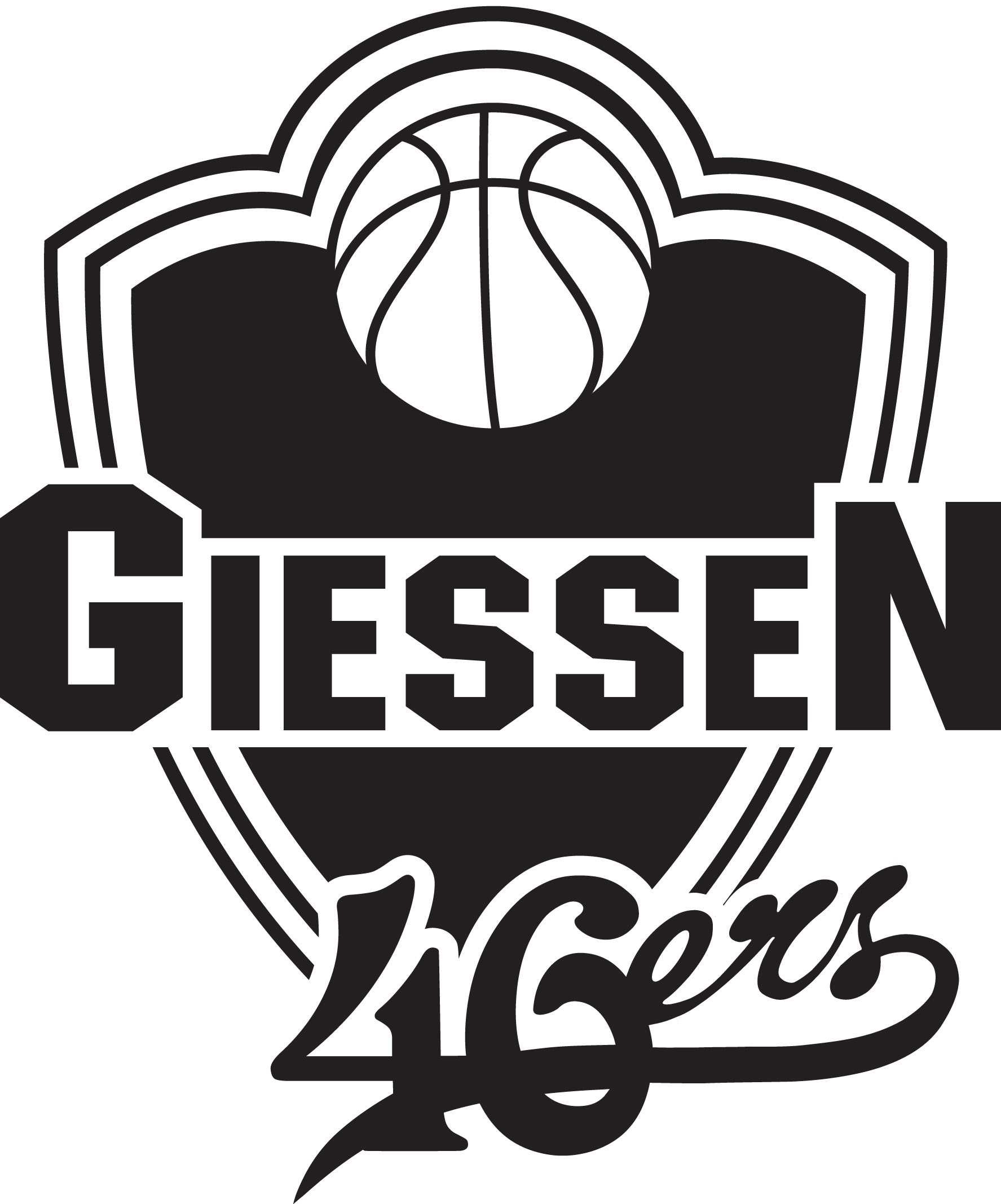 Giessen 46ers white logo